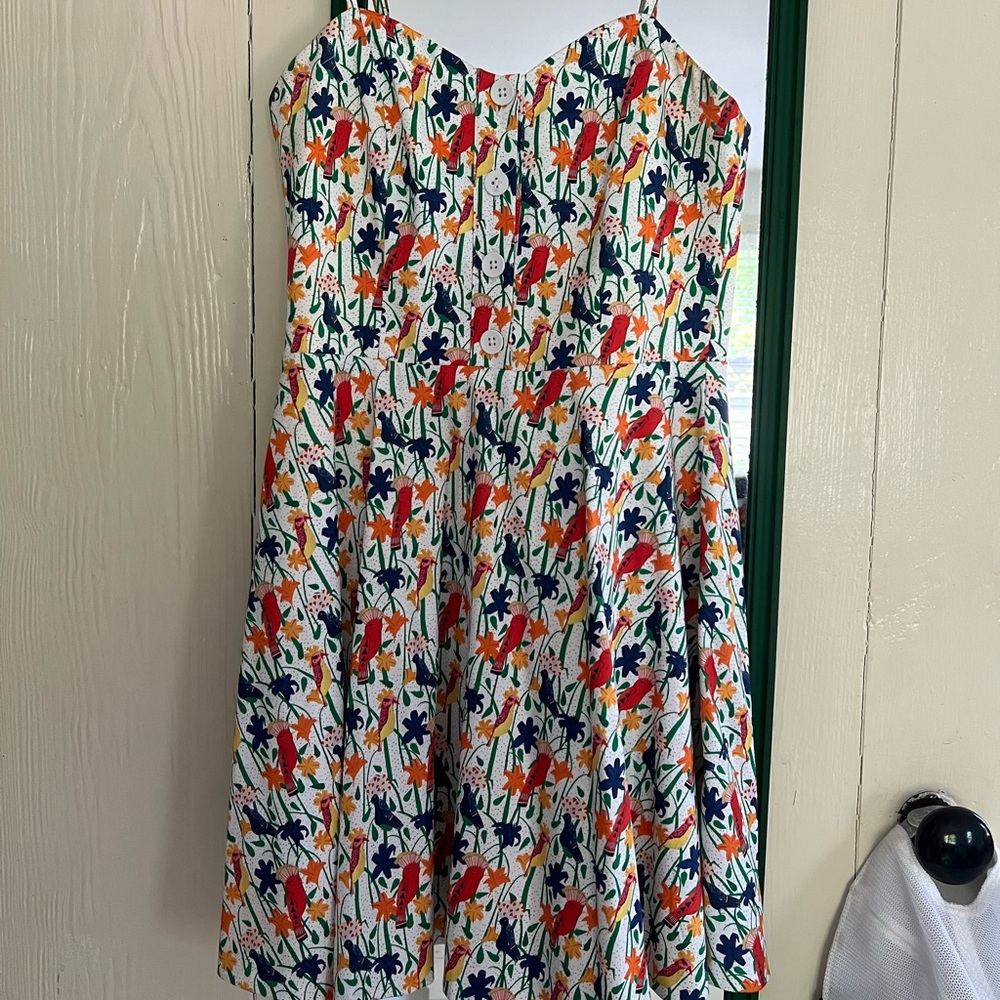 Alice and Olivia Nella Bird Party Dress Size 4